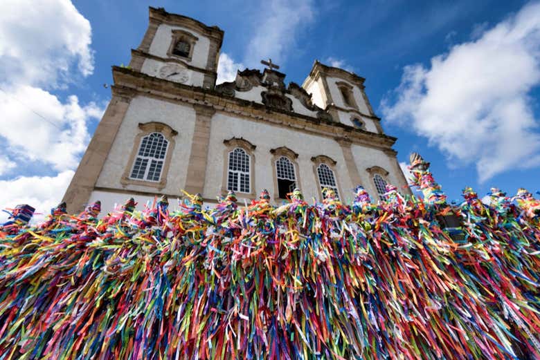 Detalhe das fitinhas do Bonfim