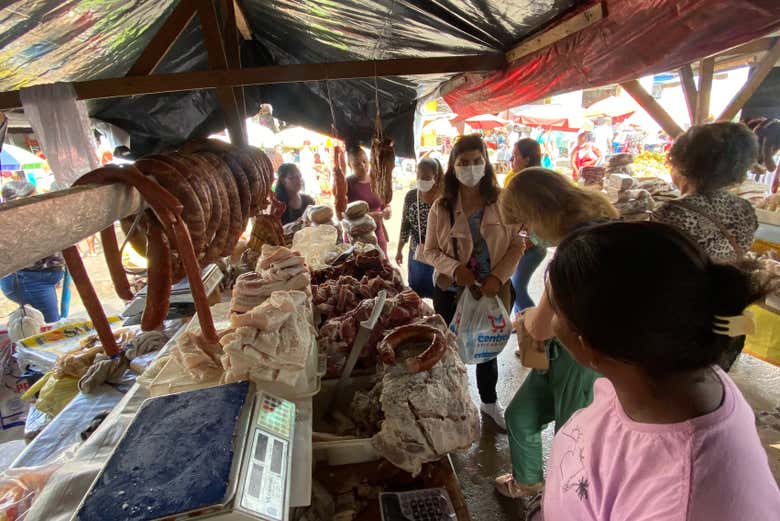 Desfrutando do mercado