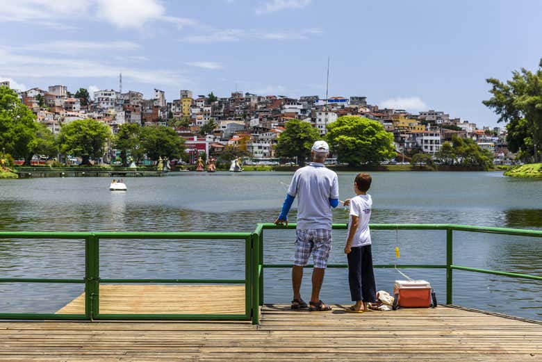 Paisagens do Dique do Tororó