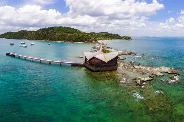 Panorámica de la isla dos Frades