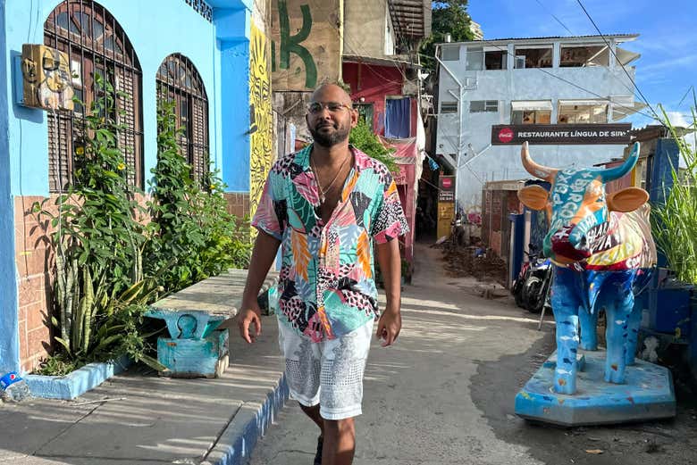 Recorriendo el centro de Salvador