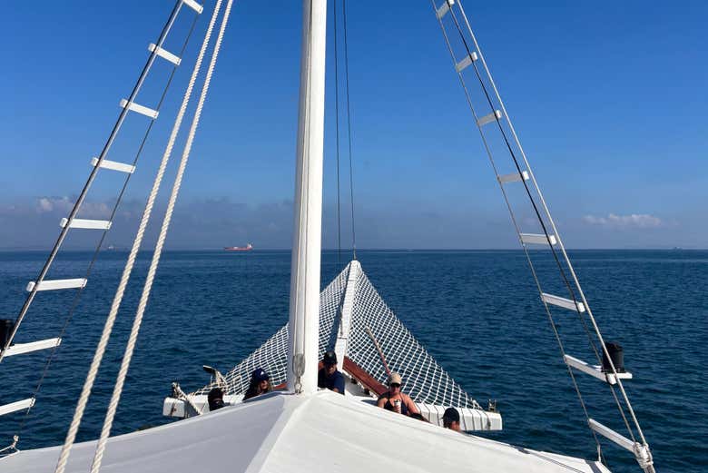Navegaremos por la bahía de Todos los Santos