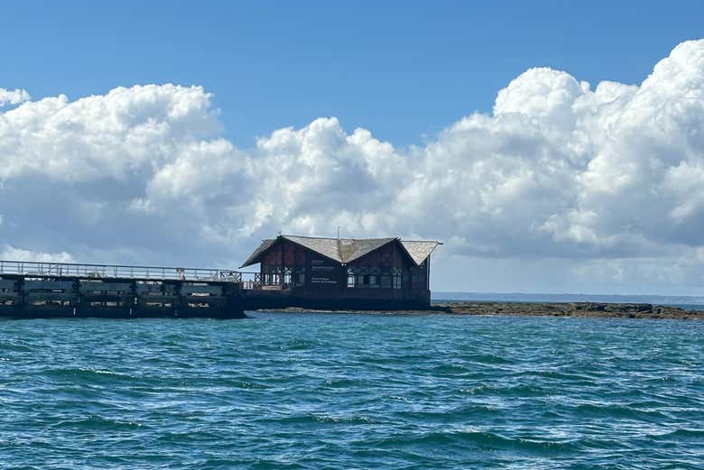 Muelle de la isla dos Frades
