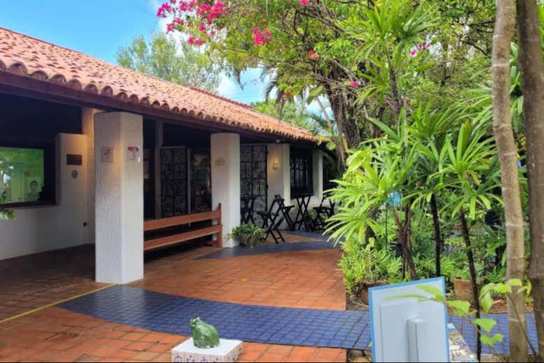 Pátio da Casa de Jorge Amado