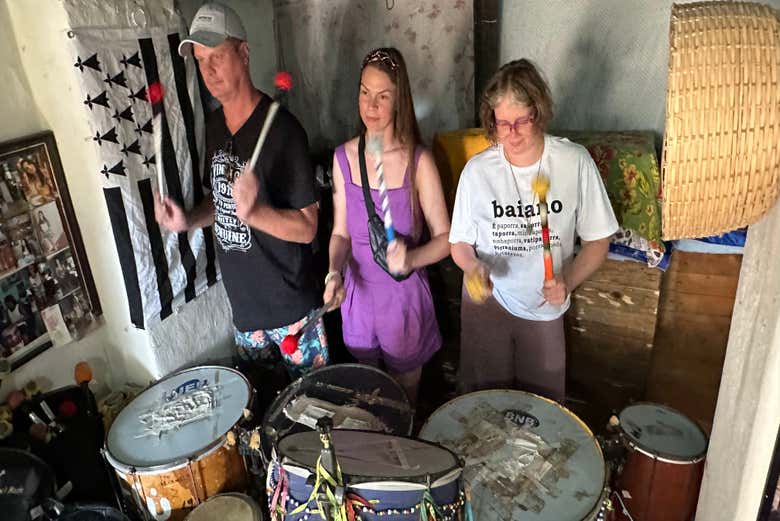 Impareremo tutto sulle percussioni e sulla samba-reggae