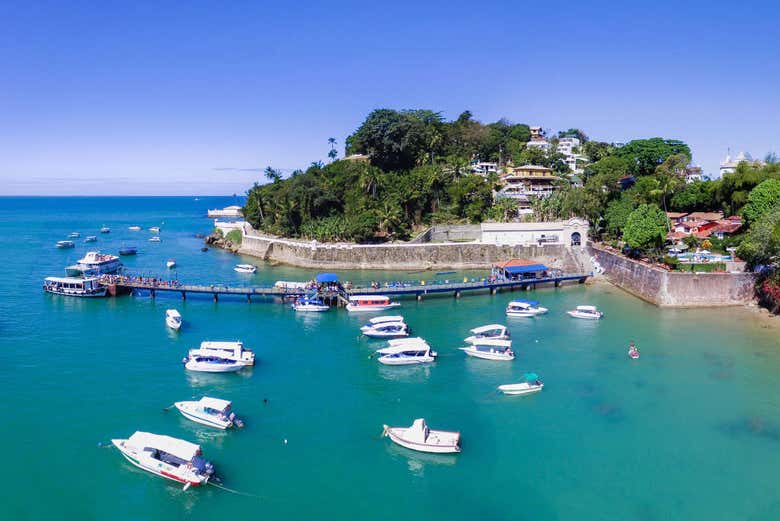 Porto no Morro de São Paulo