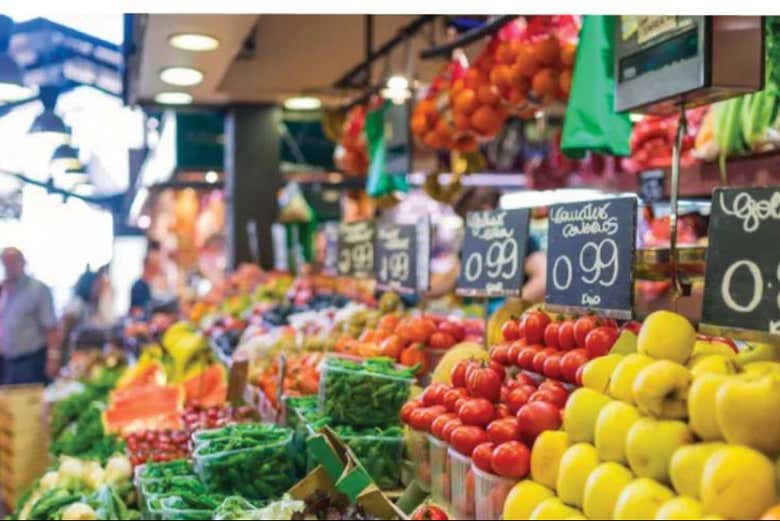 Você conhecerá a gastronomia local no seu mercado