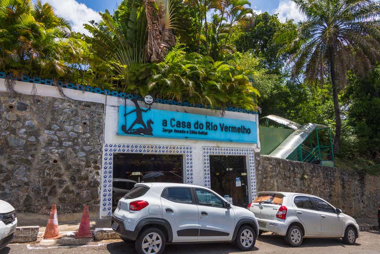 Exterior da Casa do Rio Vermelho