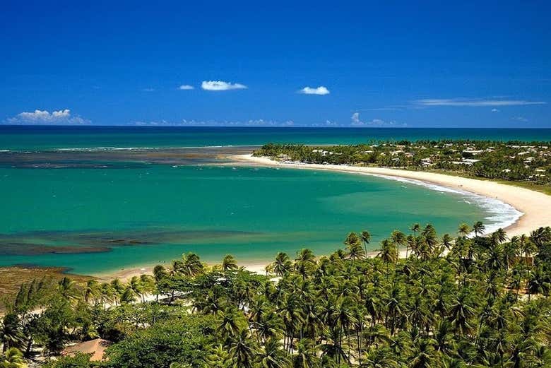 Iremos até a praia de Itacimirim