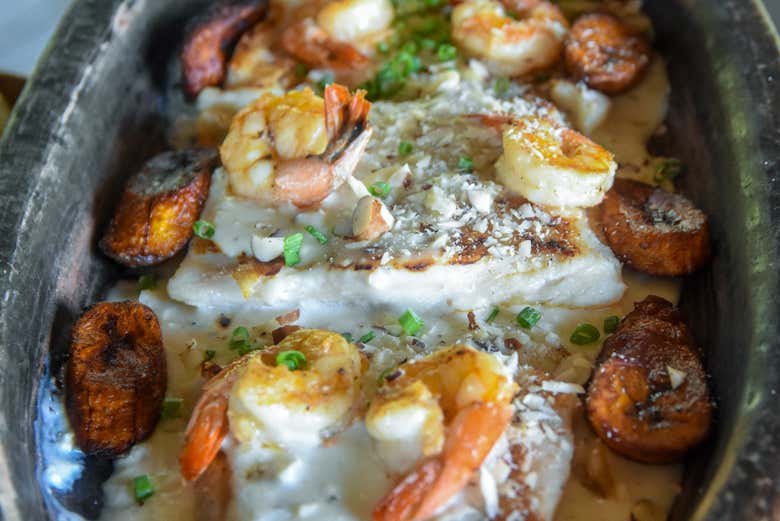 Iguarias deliciosas do restaurante