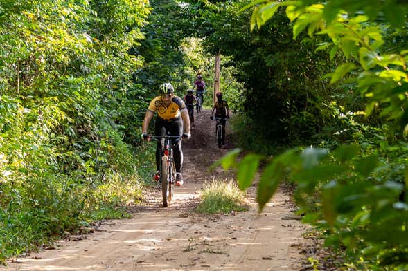 Tour de bicicleta pela trilha Ponte Velha