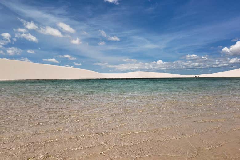 Visitaremos as mais belas lagoas dos Lençóis Maranhenses