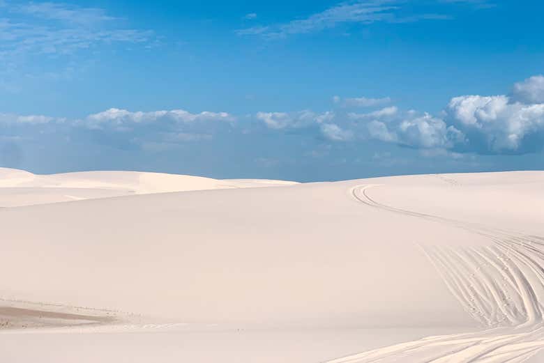Panorámica de las dunas de Santo Amaro