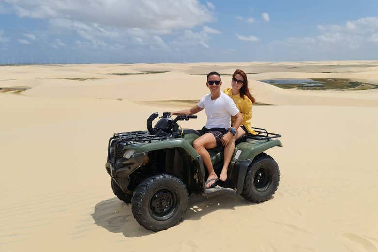 Ruta en quad por el Parque Nacional de los Lençóis Maranhenses