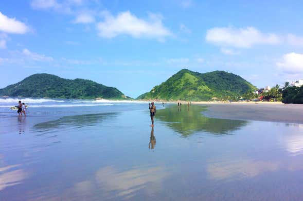 Excursão privada às praias do Guarujá