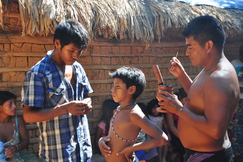 Guarani ceremony