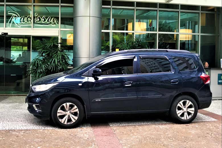 Our vehicle for the day trip to São Paulo