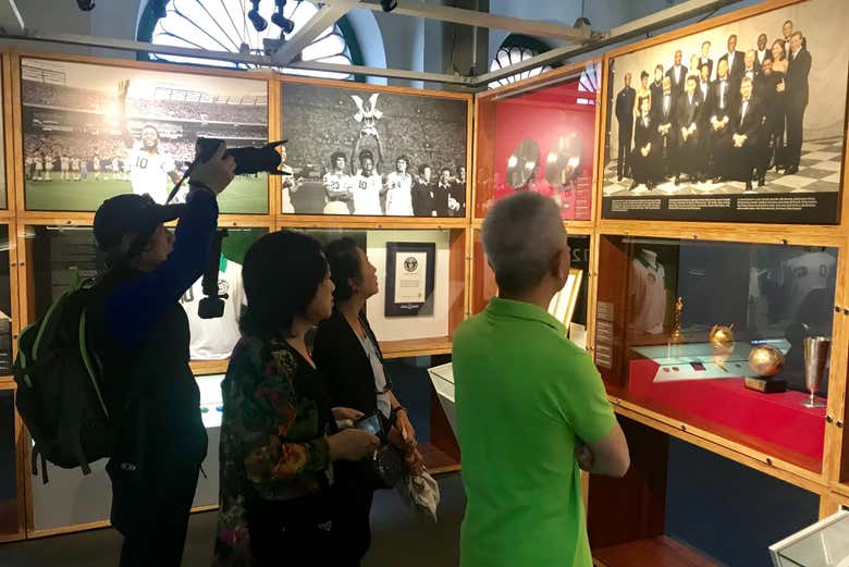Visiting the pele museum