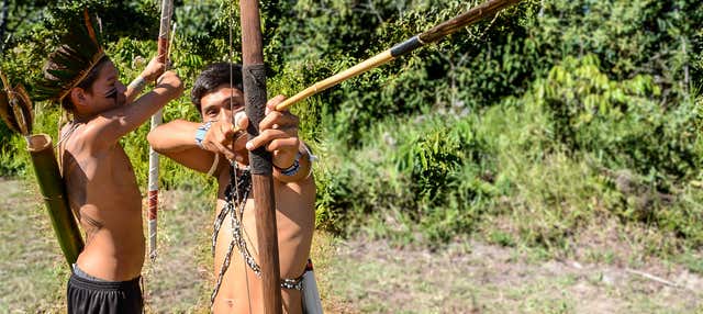 Visita privada à tribo guarani Ribeirão Silveira
