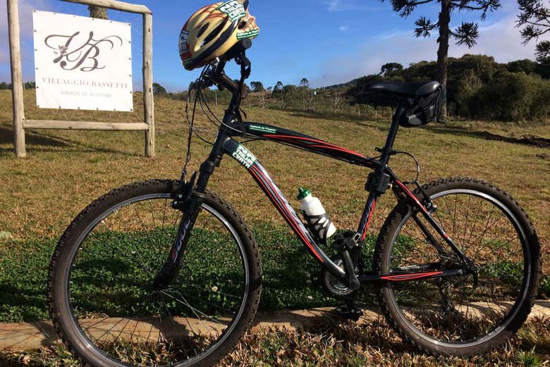 Bicicleta para o tour