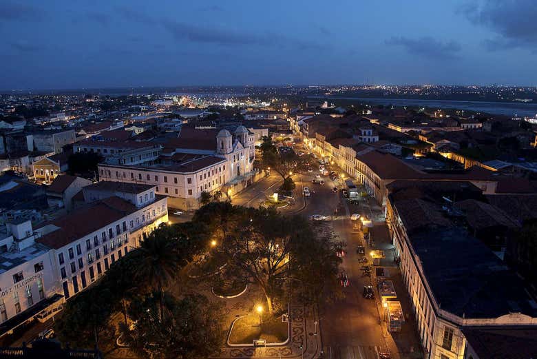 São Luís al anochecer