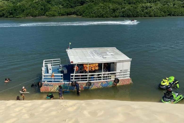 Le bateau sur lequel vous ferez la balade