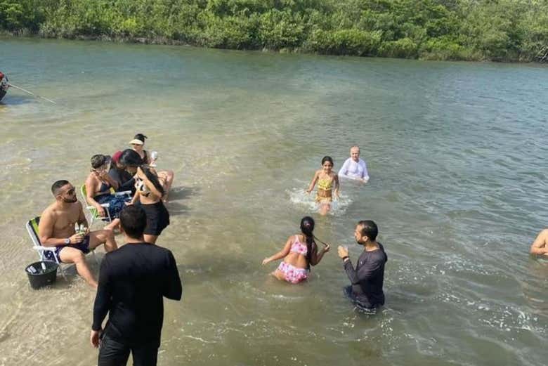 Vous ferez des haltes pour profiter d'une baignade