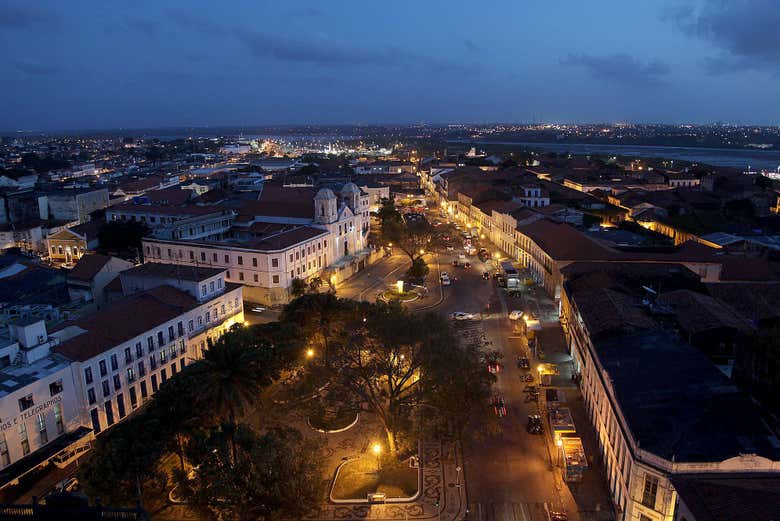 Panorâmica do centro histórico