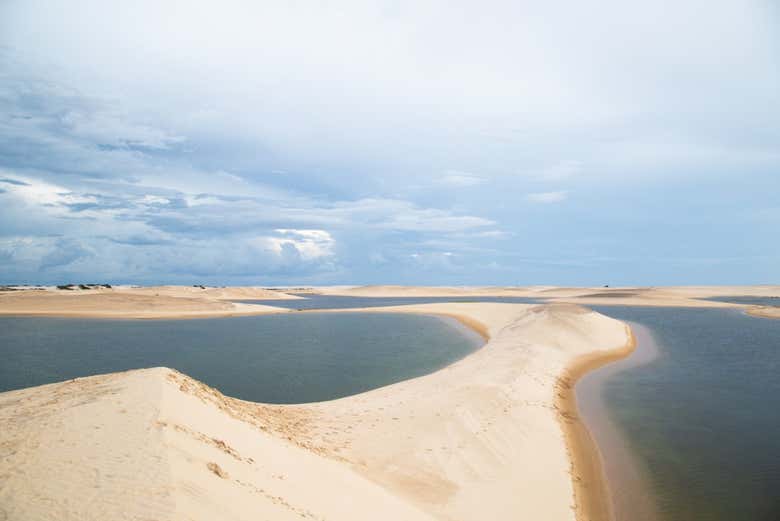 Desfrutaremos as dunas dos Lençóis Maranhenses