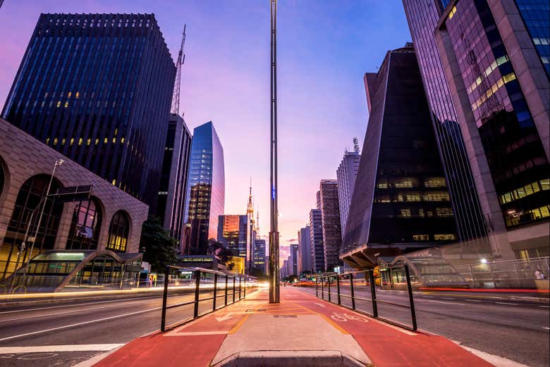 La avenida Paulista de São Paulo