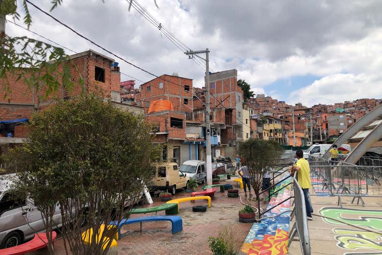 Recorriendo las calles de Paraisópolis