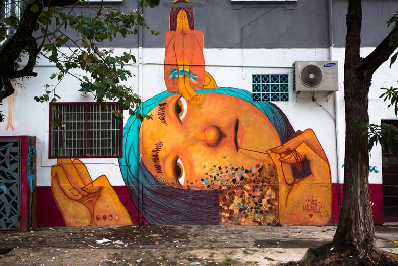 Grafiti en el Callejón de Batman