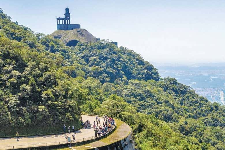 Randonnée le long de l'Estrada Velha de Santos