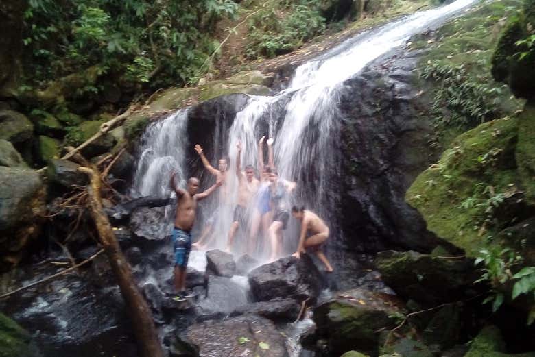 Camburí Waterfall