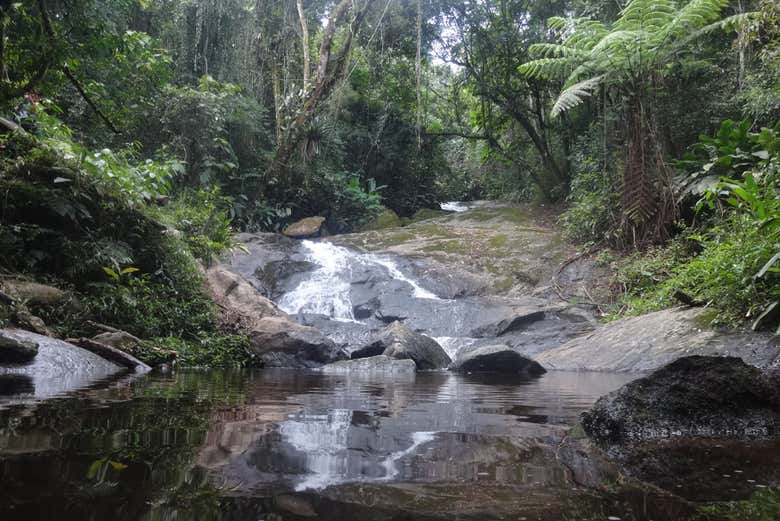 Waterfall in the Cantareira State Park