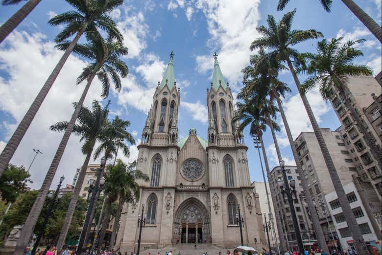 Catedral da Sé, um dos cartões-postais de São Paulo