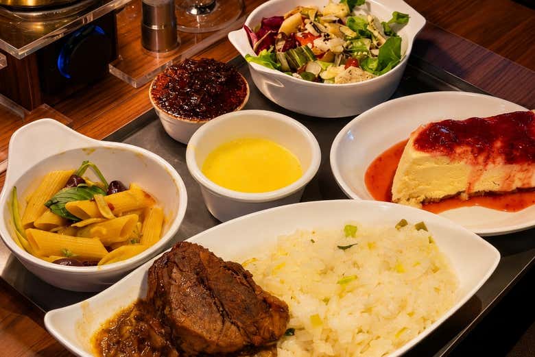 Enjoy an exquisite meal