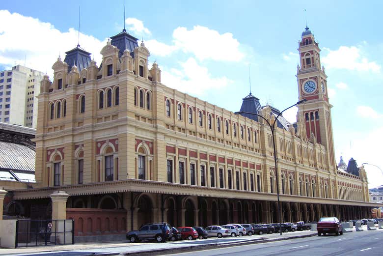 Fachada da Estação da Luz