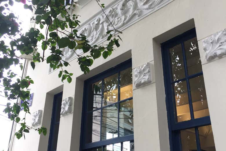 Fachada de la Casa Mário de Andrade