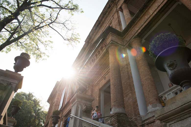 Fachada da Pinacoteca
