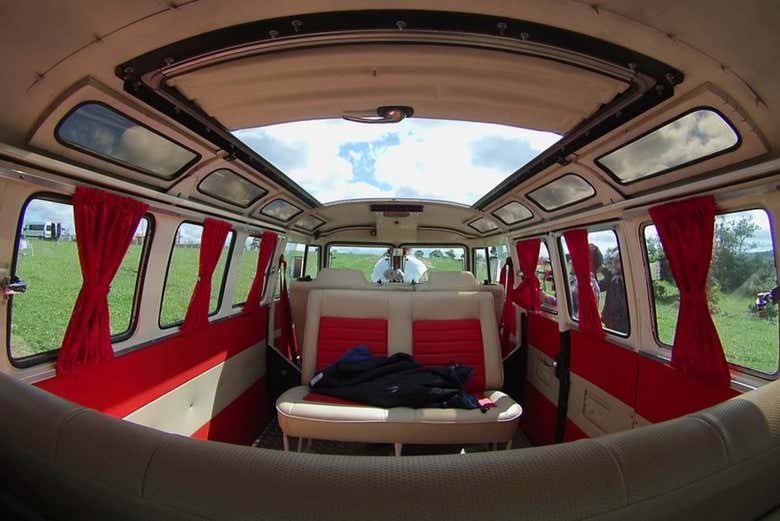 Inside the vintage Volkswagen