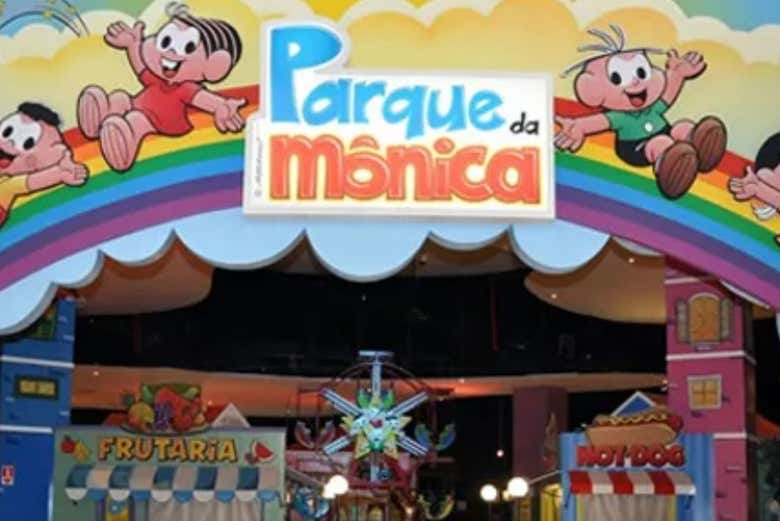 Entrada do Parque da Mônica