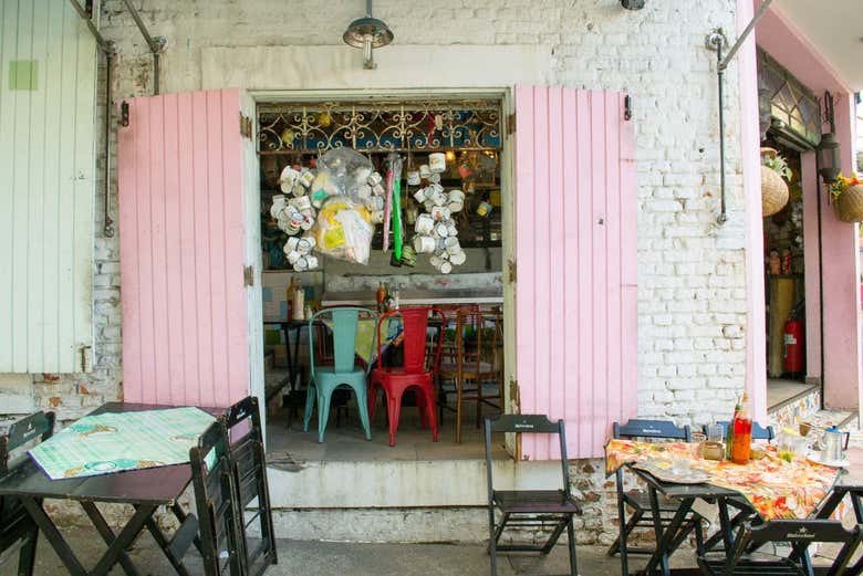 Uno de los locales del barrio de Vila Madalena