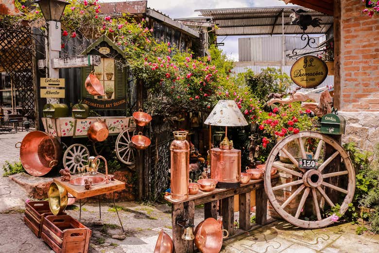 Artesanía en Campos do Jordão