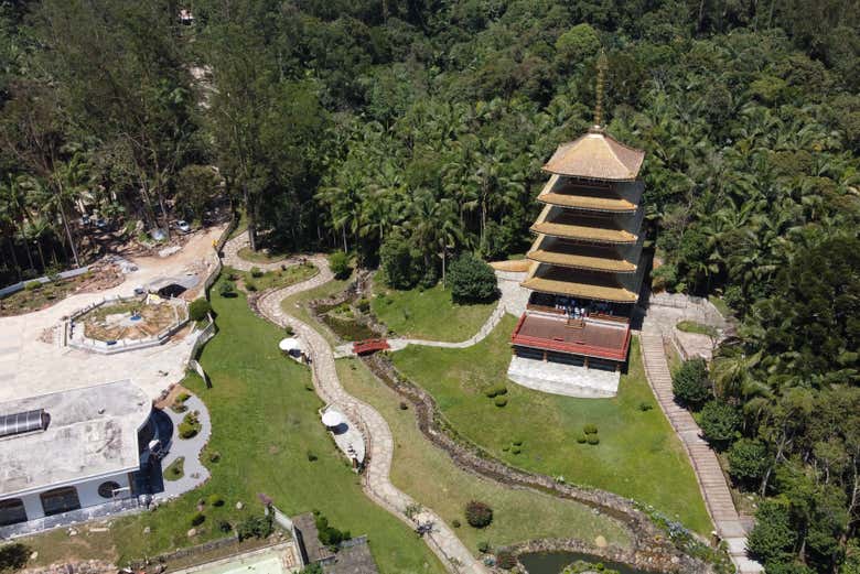 Panorâmica da Torre de Miroku