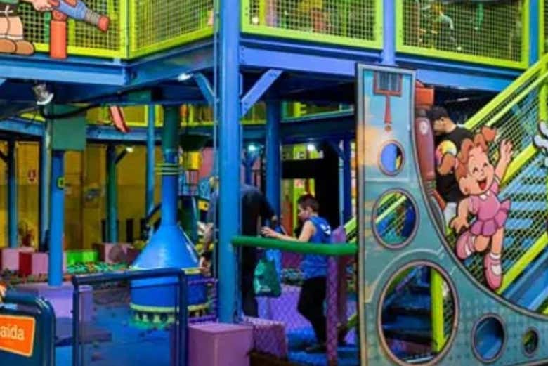 No parque de bolinhas