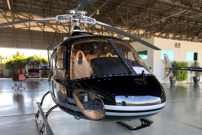 Aeschylus helicopter for group flights of up to 5 people