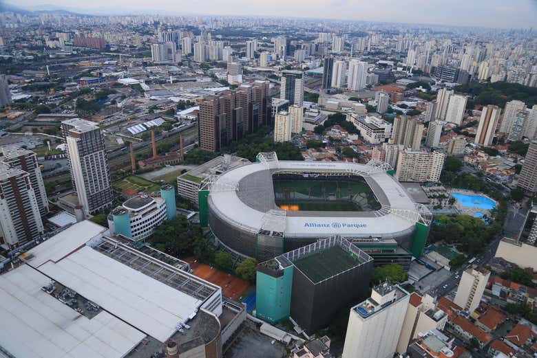 Palmeiras' Allianz Parque stadium and Barra Funda neighbourhood