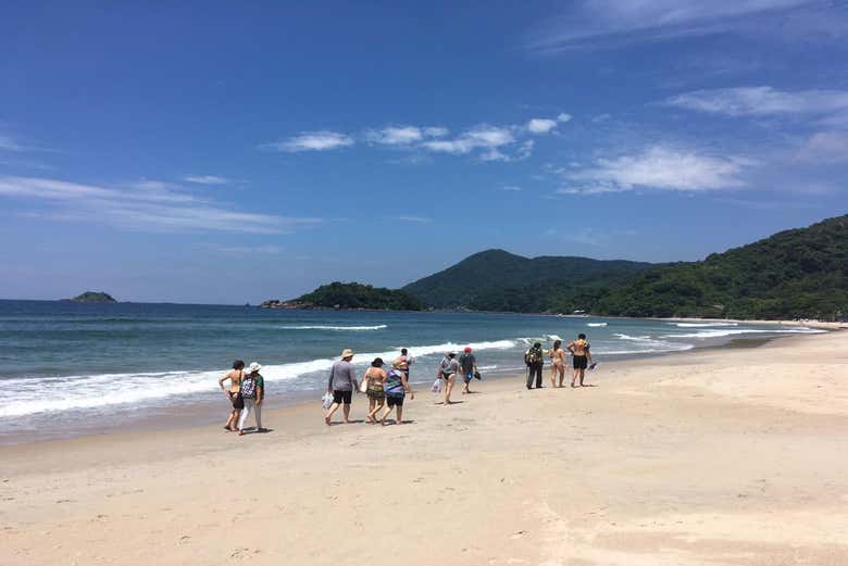 White Beach on Santo Amaro Island