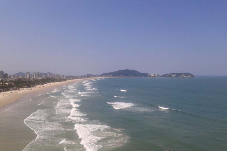 Beach in Guarujá